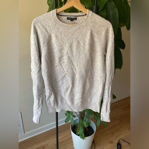 Men’s cream colored sweater